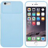 Cadorabo Ohišje, združljiv z Apple v Bonbon Light Blue - Zaščitni pokrov, narejen iz fleksibilnega silikona TPU in z zaščito pred kamero, (20617508) Cene