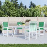  Jastuci za vrtne stolice 4 kom zeleni 100x50x3 cm od tkanine | shoptok.hr