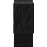  Zidna polica Zidna montaža Crni hrast 55 x 15 x 35 cm - Crni hrast Slike