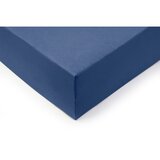  Pamučna plahta s gumicom Lyon - plava 90x200 cm | shoptok.hr