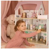  LULILO drvena kućica za lutke Peonio 70cm LED roza | shoptok.hr
