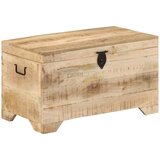  Skrinja za shranjevanje iz trdnega neobdelanega mangovega lesa, (20707950) | Shoptok.si