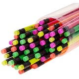  Set olovaka od grafita | trokutasti oblik | s gumicom | 48 kom | shoptok.hr