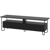Marckeric Črna TV omarica 150x45 cm Dilly – Cene