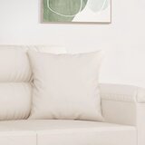 Ukrasni jastuci 2 kom bež 40 x 40 cm od mikrovlakana | shoptok.hr