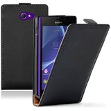 Preklopni etui / ovitek / zaščita za Sony Xperia M2 - črni Cene