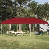  Rastezljivi šator za zabave 575 x 290 x 245 cm Tamno crvena | Eponuda.com
