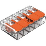 Wago Spojna sponka z ročico, 0,2-4 mm² 5-polna 5 kosov | Shoptok.si