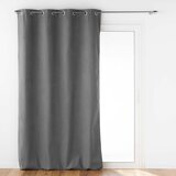 Douceur d intérieur Antracitno siva zavjesa sa zvučnom izolacijom 140x260 cm Jupiter – Cijene