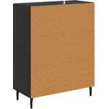  Kreveta Crni hrast 69,5 x 34 x 90 cm Obrađeno drvo i čelik | shoptok.hr