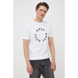 Boss Kratka majica GREEN moška, bela barva | Shoptok.si
