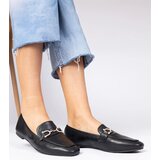 Gemre Black elegant loafers with rhinestones Banzao | Shoptok.si