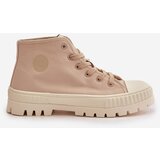 Big Star Women's high-ankle sneakers Big Star Beige | shoptok.hr