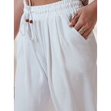 DStreet Spodnie damskie casualowe wide leg LOVETRIP białe | Shoptok.si