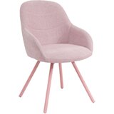 CARRYHOME stol, kovina, tekstil pink | Shoptok.si