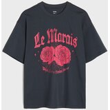Sinsay Pamučna majica s natpisom Le Marais | shoptok.hr