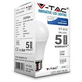 V-tac LED SIJALKA 11W E27 6000K 1055LM 5Y, (664671) | Shoptok.si