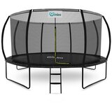  INLEA ULTIMATE Jump Trampolin 430 cm s unutarnjom zaštitnom mrežom – crna | shoptok.hr