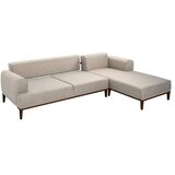 Atelier Del Sofa ugaona garnitura Vina Corner Cream Walnut | ePonuda.com
