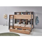 Mömax Pograd Sely, Barva Hrasta, Antracit, 90x200 | Shoptok.si