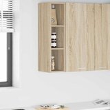 vidaXL Viseča omarica s polico Riga Sonoma hrast 20 x 29,5 x 80 cm | Shoptok.si