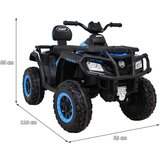 Lean_Toys Otroški štirikolesnik 24V Quad XT 4X80W MODRA | Shoptok.si