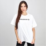Converse Majice s kratkimi rokavi WORDMARK OVERSIZED TEE Bela | Shoptok.si
