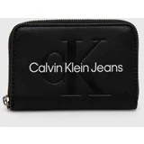 Calvin Klein Jeans Denarnica ženska, črna barva, K60K612255