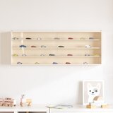 Drvena kolekcionarska vitrina s vratima 100x8,5x37 cm | shoptok.hr