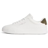 Tommy Hilfiger Nizke superge 'COURT ESS' oliva / bela Cene