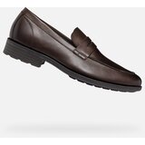 Geox Dark brown men's loafers Walk Pleasure F - Men's | Shoptok.si