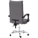  Pisarniški stol sivo umetno usnje, (20669177) | Shoptok.si