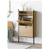 House Nordic Preklopna omarica za čevlje v hrastovem dekorju v naravni barvi 62x118x26 cm Barco – | Shoptok.si