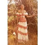 Koton Multicolored Shawl Patterned Ruffle Detailed Skirt | Eponuda.ba