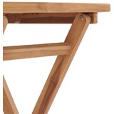  Sklopivi vrtni stol 60 x 60 x 75 cm od masivne tikovine | shoptok.hr
