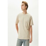 Koton Men's Beige T-Shirt Cene