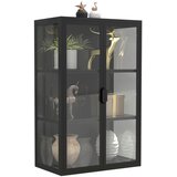 MID.YOU VISEČA VITRINA, črna | Shoptok.si
