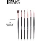Flormar Nail Art Brush Set set kistova za nokte 6 kom | shoptok.hr