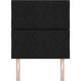  Vzglavje z vzglavjem Črna 80 cm blago, (5000142565) | Shoptok.si
