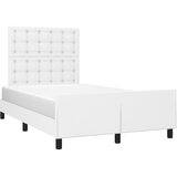  Okvir kreveta bez madraca bijeli 120x190cm umjetne kože | shoptok.hr