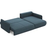 Makamii modra raztegljiva/s prostorom za shranjevanje kotna sedežna garnitura (desni kot) nanea – | Shoptok.si