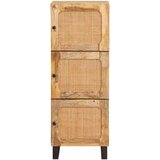  Highboard s pohranom Smeđa 90 x 33 x 75 cm Čvrsto drvo manga | shoptok.hr