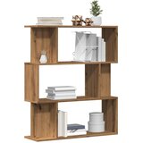 vidaXL Knjižna omara artisan hrast 80x24x96 cm inženirski les | Shoptok.si