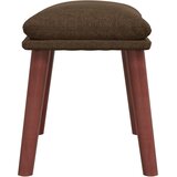  Tabure smeđi 45 x 29,5 x 35 cm od tkanine | shoptok.hr