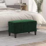  Klop temno zelen 70x35x41 cm žamet, (20955106) | Shoptok.si