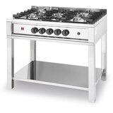 Hendi Gasni šporet - 5 plamenika, otvoreni okvir, Kitchen Line, 14,3kW, 900x640x(H)910mm | Eponuda.com