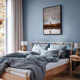  Slika - Autumn by the Lake (1 Part) Vertical 40x60 U crnom drvenom okviru | shoptok.hr
