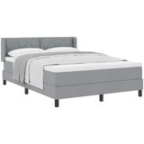  Krevet s opruga kutije Svijetlo siva 200 x 160 cm tkanina | shoptok.hr