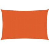 vidaXL Senčno jadro 160 g/m² oranžno 2,5x3,5 m HDPE Cene