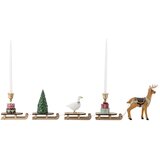 Bloomingville Svijećnjak s božićnim motivom od polyresina Dasher – | shoptok.hr